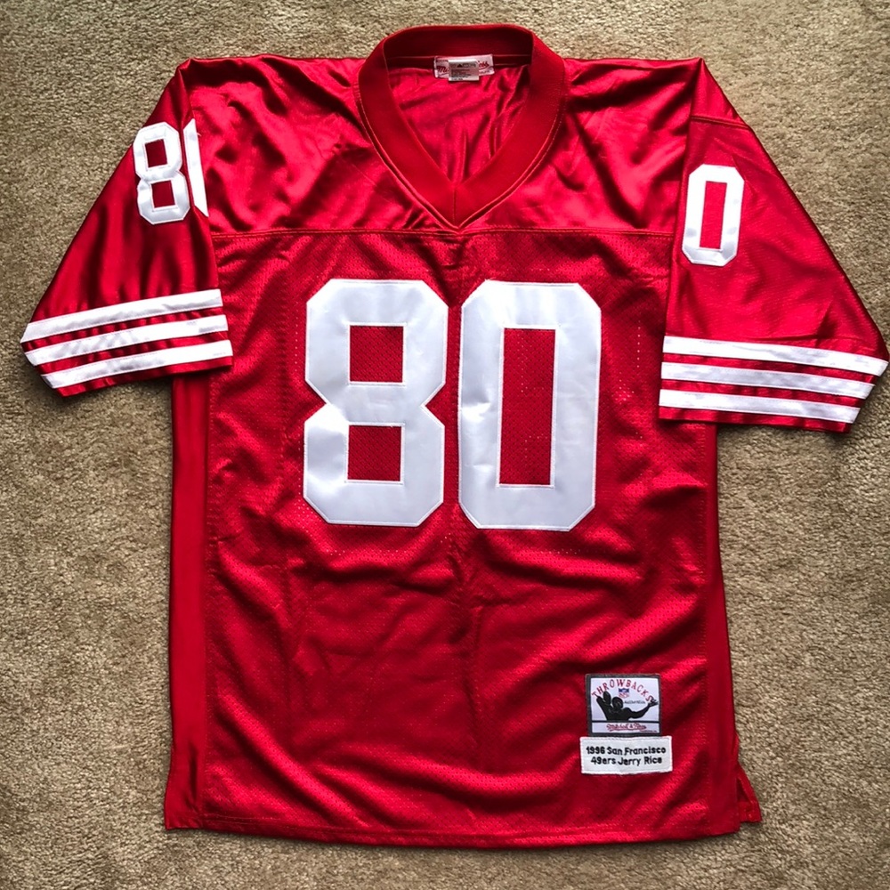 Jerry Rice SF 49ers Stitched Replica Jersey. Sz 52